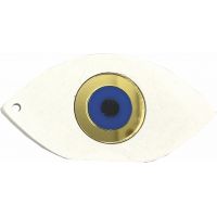 Μπομπονιέρα Plexi Glass μάτι σε κεραμικό 37003