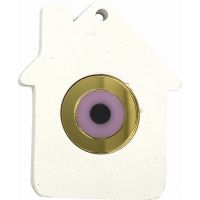 Μπομπονιέρα Plexi Glass μάτι σε κεραμικό 37005