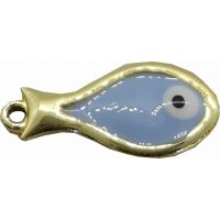 Μεταλλικό Στοιχείο Ματάκι Ψάρι 09128