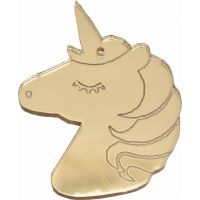 Στοιχείο Plexiglass Καθρέπτης Μονόκερος 33016 Χονδρική Γάμος Βάπτιση