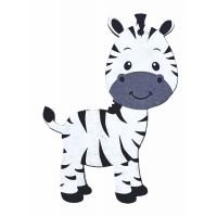 Ξύλινο Στοιχείο Ζέβρα 35021 Χονδρική Γάμος Βάπτιση