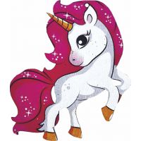 Ξύλινο στοιχείο Μονόκερος 35023 Χονδρική Γάμος Βάπτιση