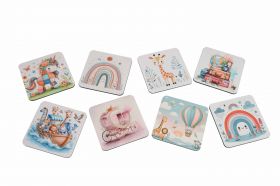 Μπομπονιέρα Ξύλινο Σουβέρ 37036 Χονδρική Γάμος Βάπτιση