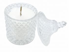 Μπομπονιέρα φοντανιέρα με κερί 01059 Χονδρική Γάμος Βάπτιση