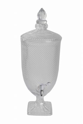 Αξεσουάρ Διακόσμησης Γυάλινο Βάζο Βρυσάκι 20146 Χονδρική Γάμος Βάπτιση