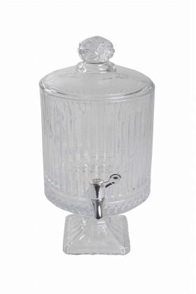 Αξεσουάρ Διακόσμησης Γυάλινο Βάζο Βρυσάκι 20147 Χονδρική Γάμος Βάπτιση